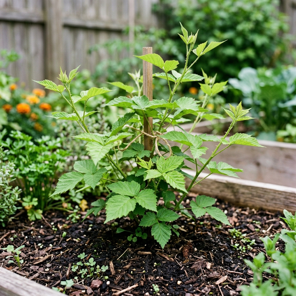 blackberry growing stage