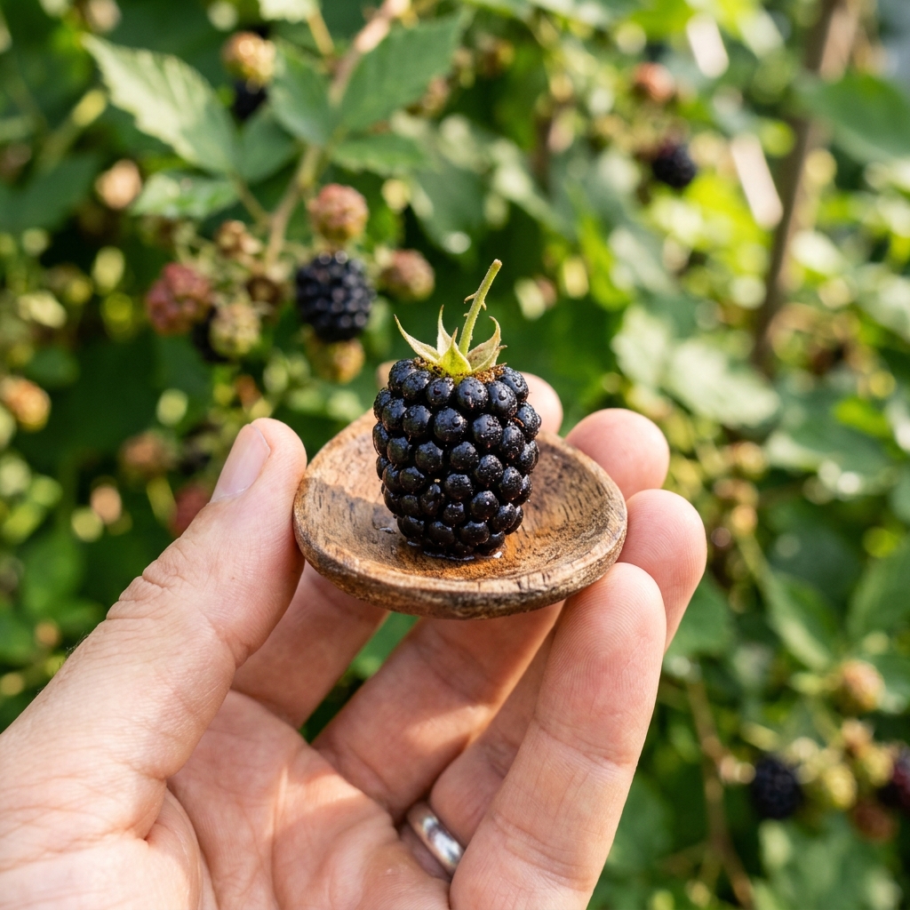 blackberry harvest stage