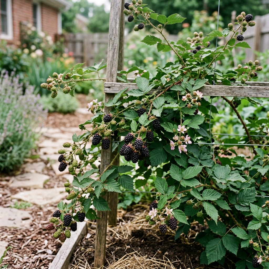 boysenberry established stage