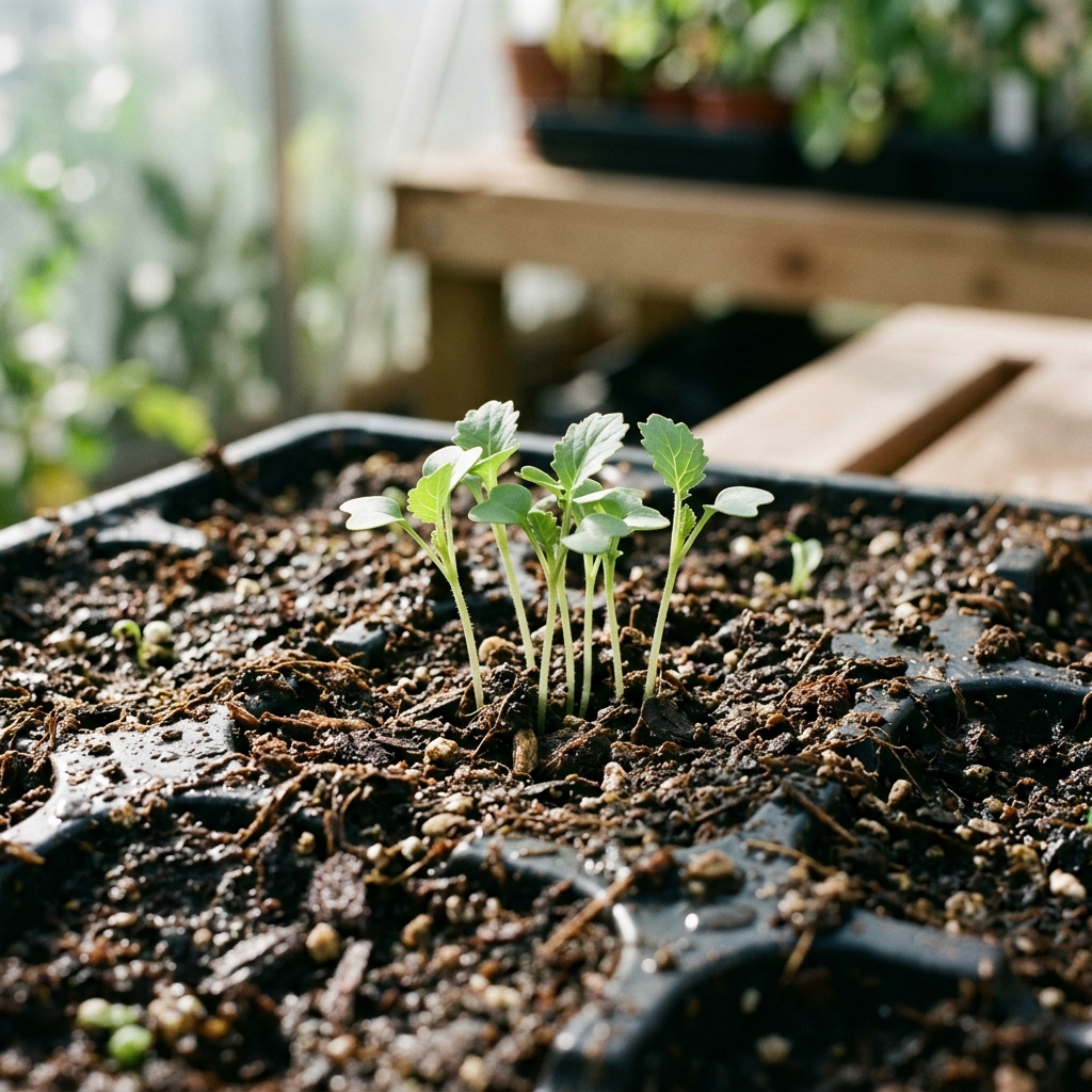 broccolini seedling stage