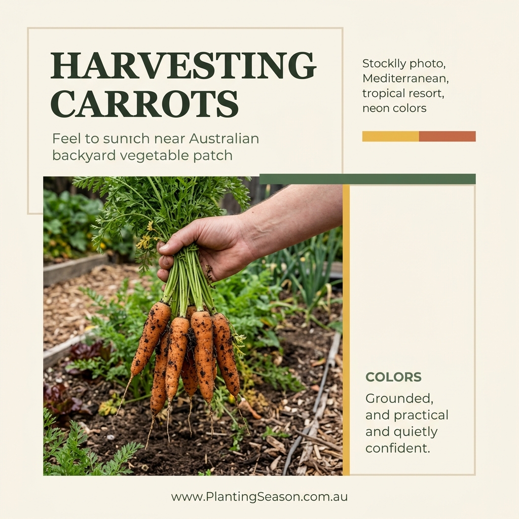 Carrot harvest stage