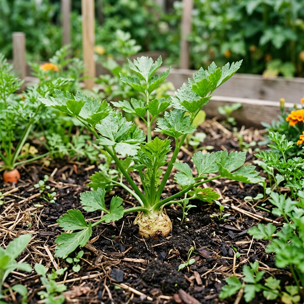 celeriac growing stage