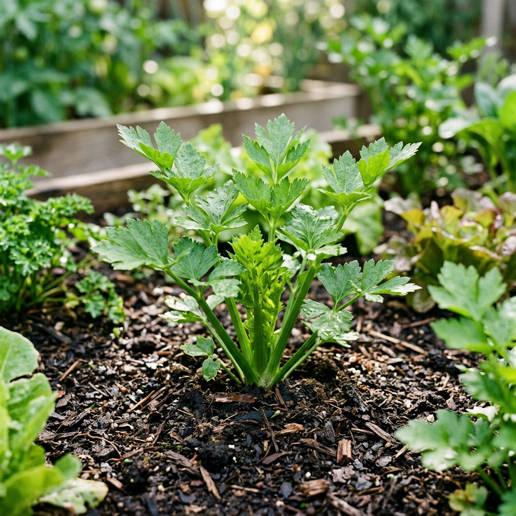 celery growing stage