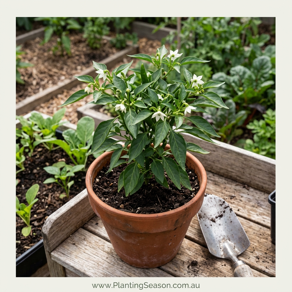 Chilli growing stage