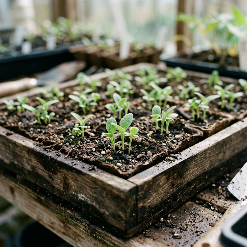 comfrey seedling stage