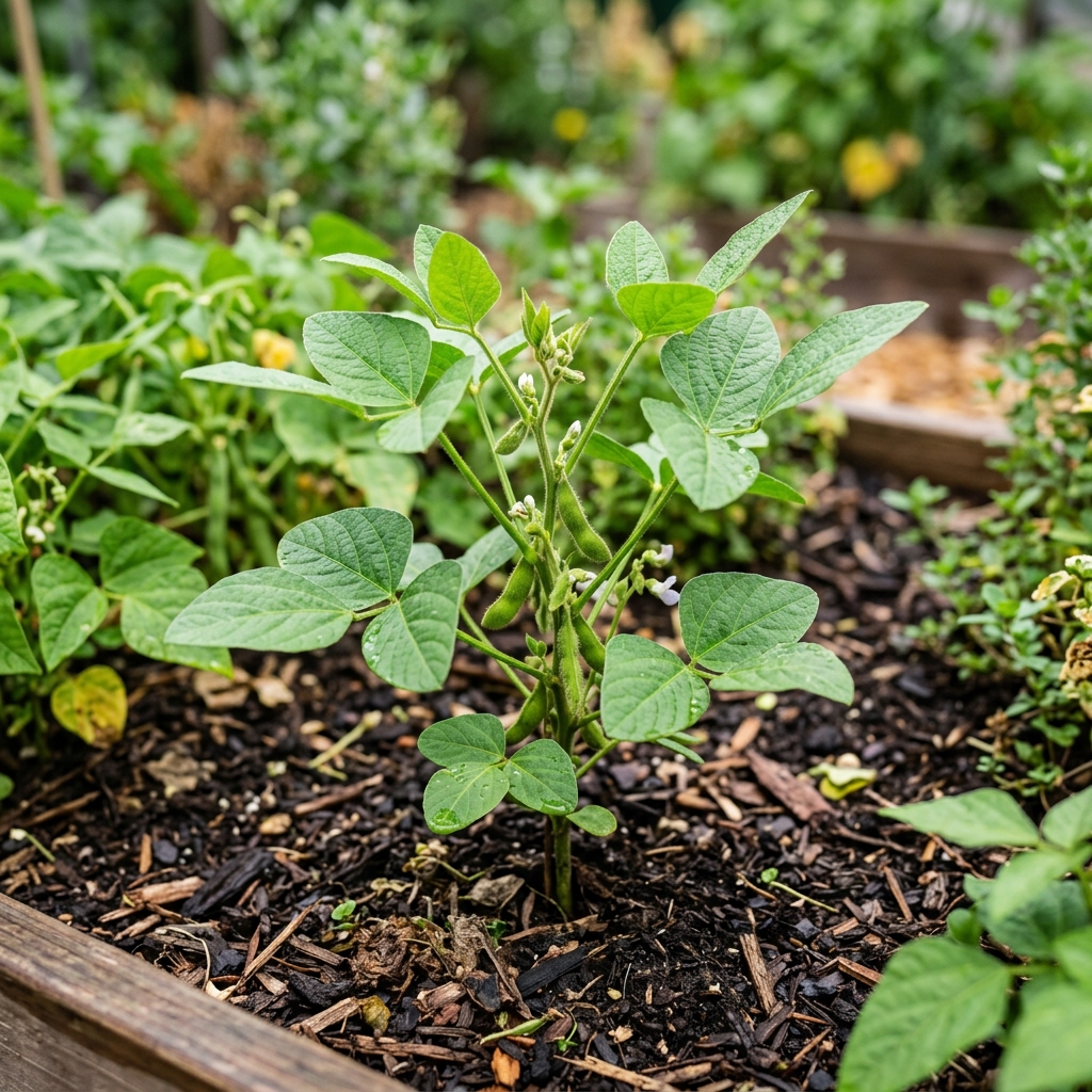 edamame growing stage