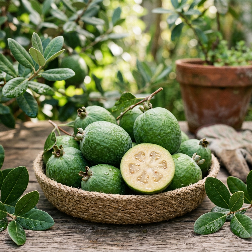 feijoa harvest stage