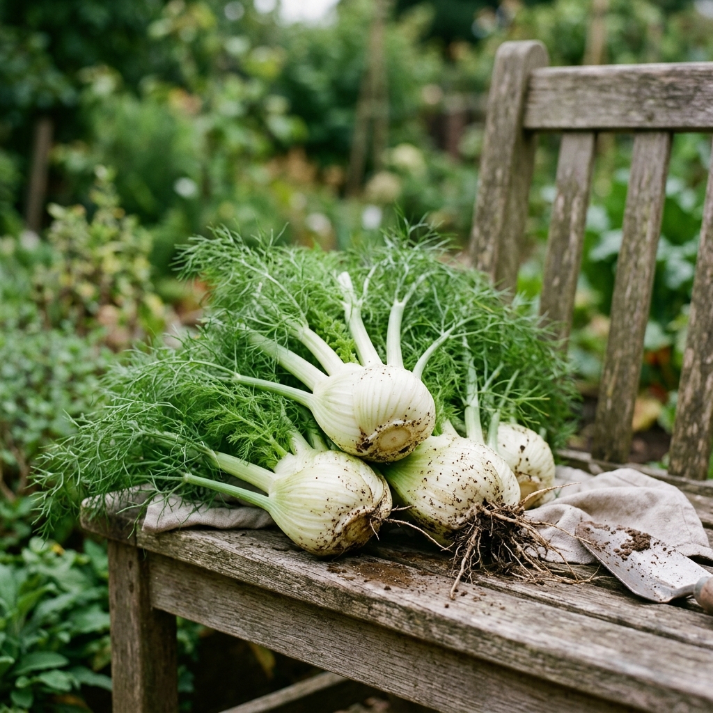 fennel harvest stage