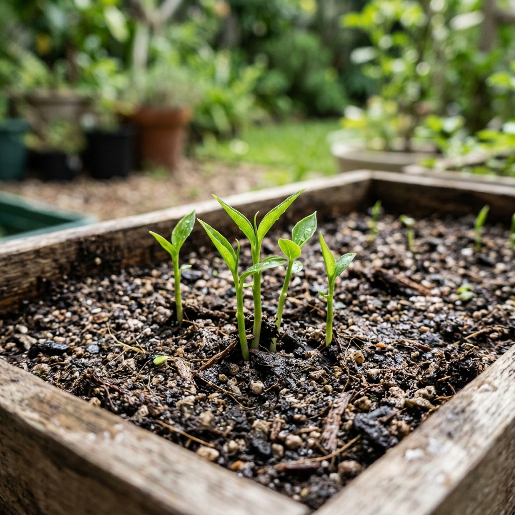 galangal seedling stage