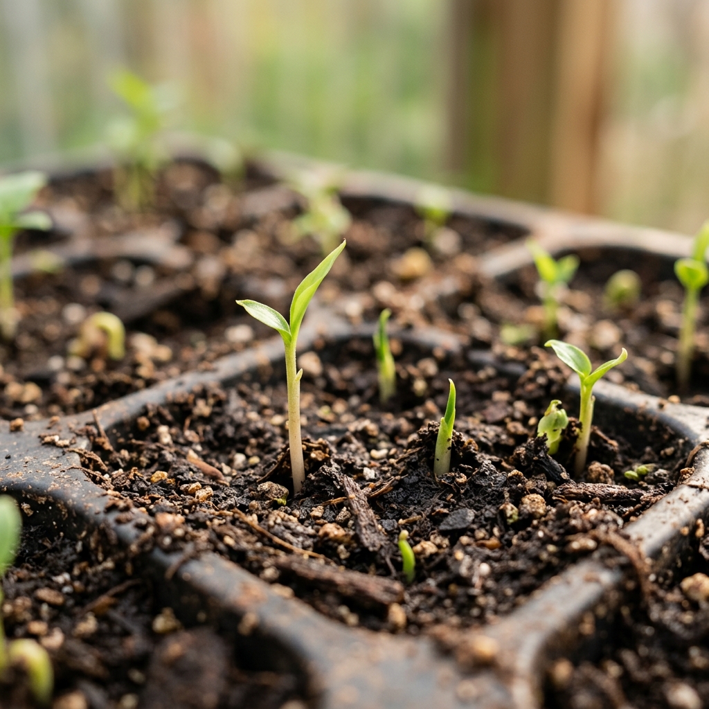 ginger seedling stage