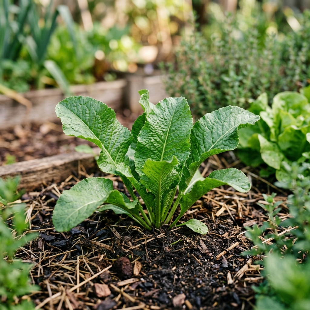 horseradish growing stage