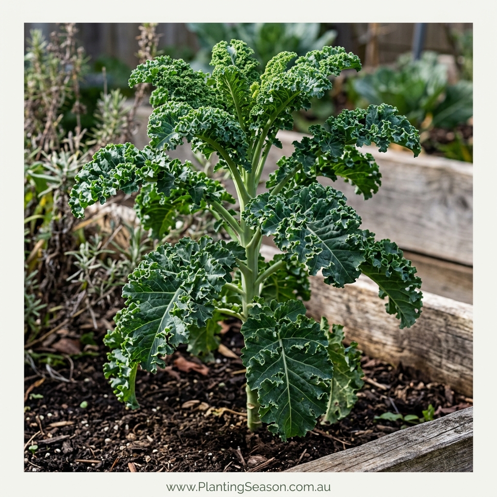 Kale mature stage