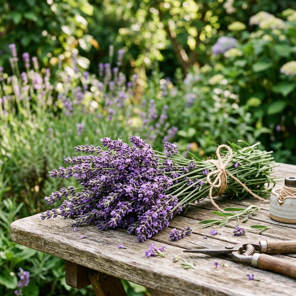lavender harvest stage