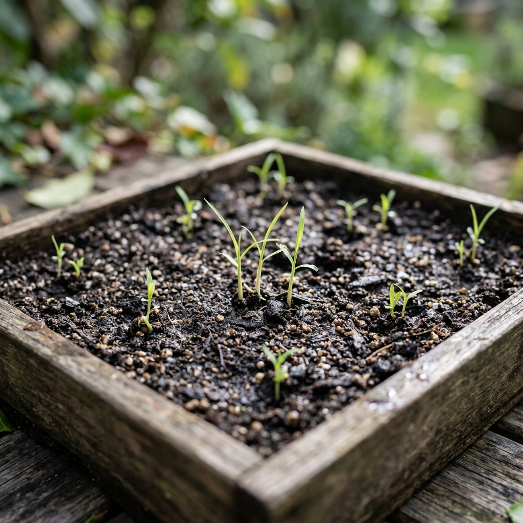 lemongrass seedling stage