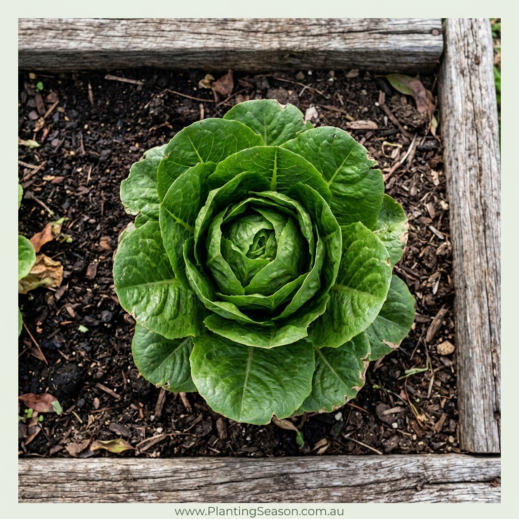 Lettuce mature stage