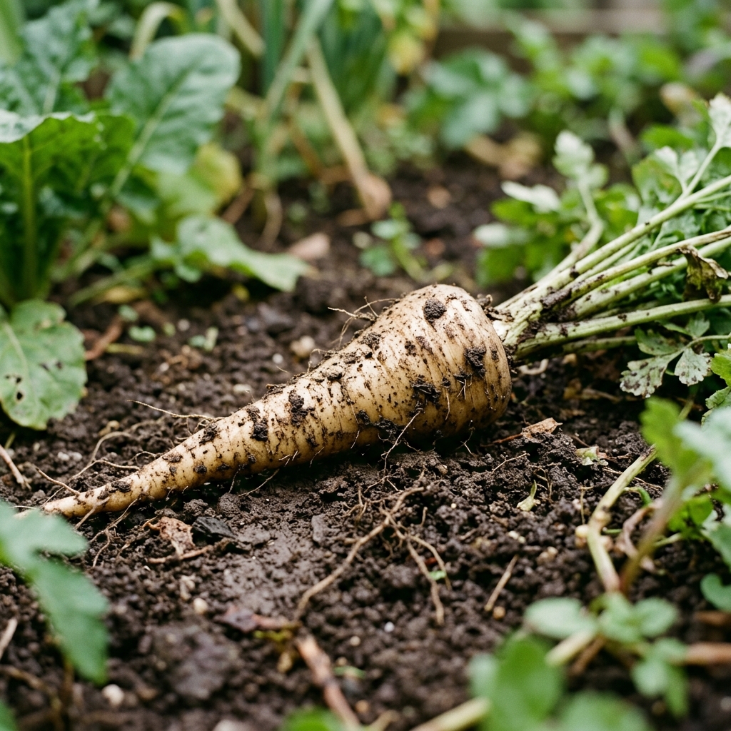 parsnip harvest stage