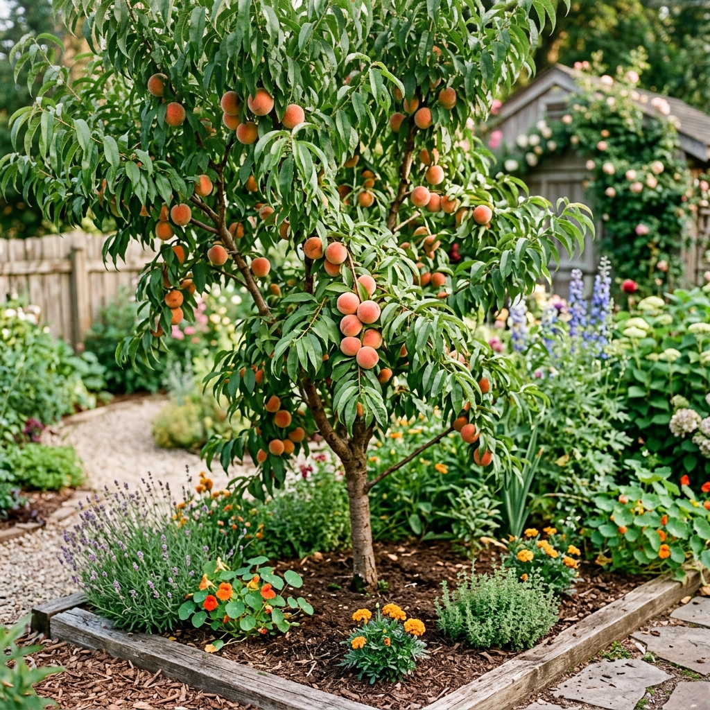 peach established stage