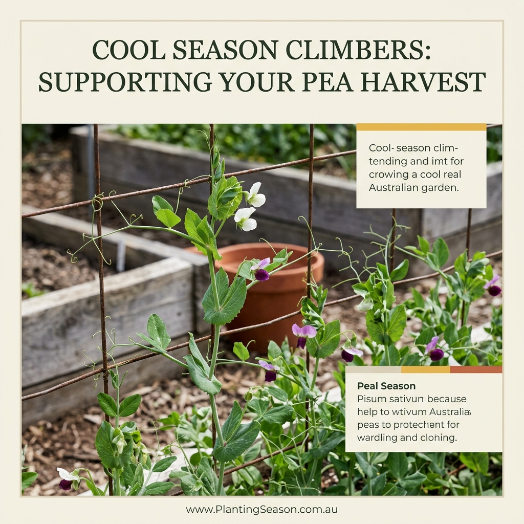 Peas growing stage
