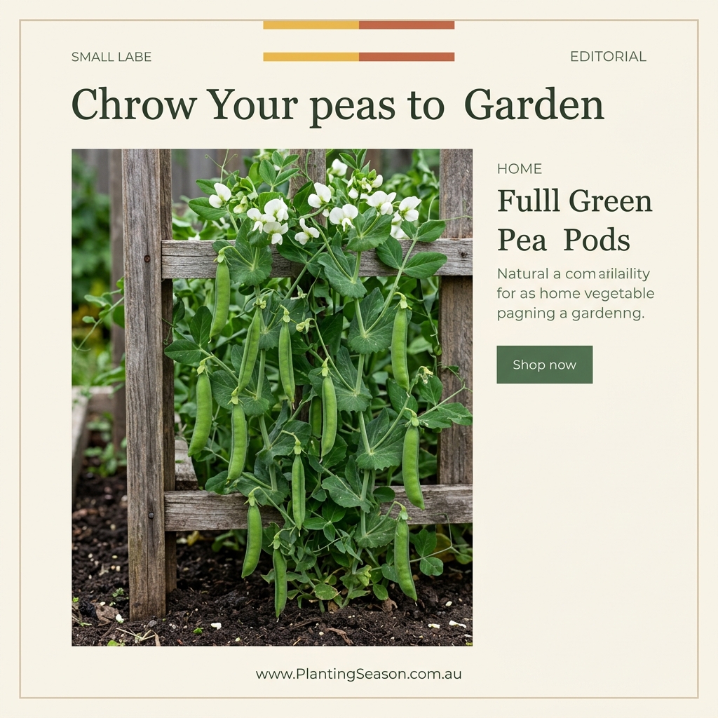 Peas mature stage