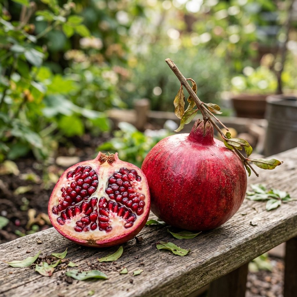 pomegranate harvest stage