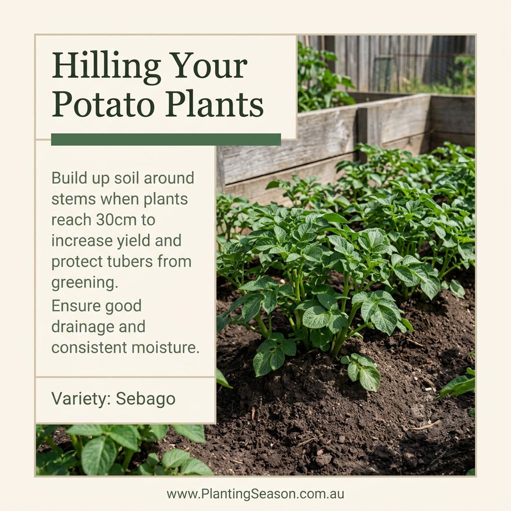 Potato growing stage
