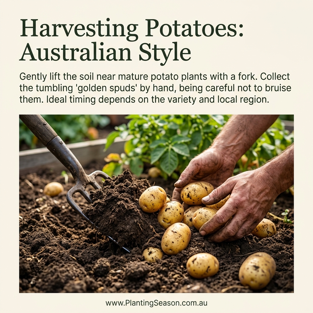 Potato harvest stage