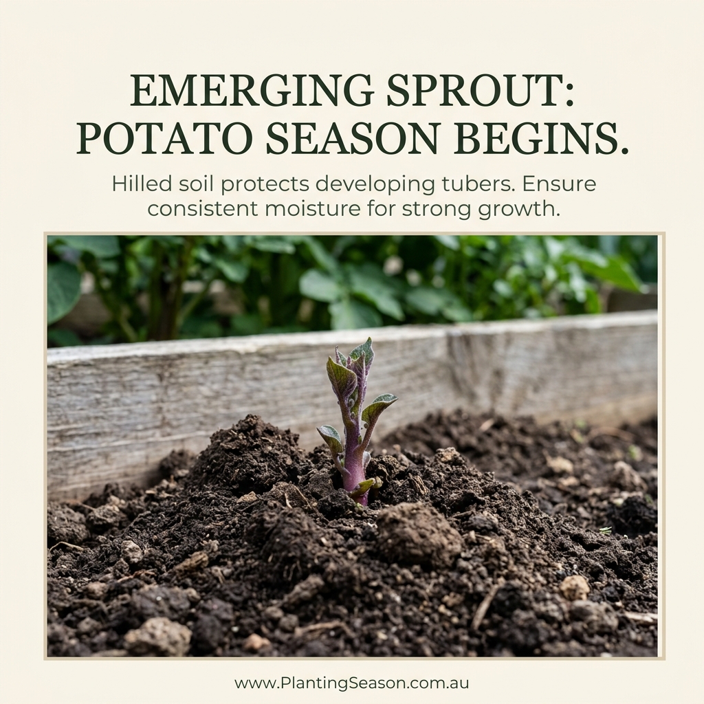 Potato seedling stage