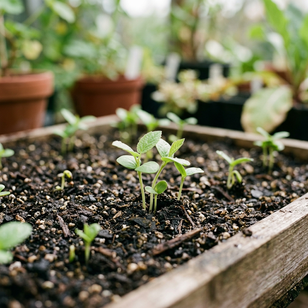 quince seedling stage