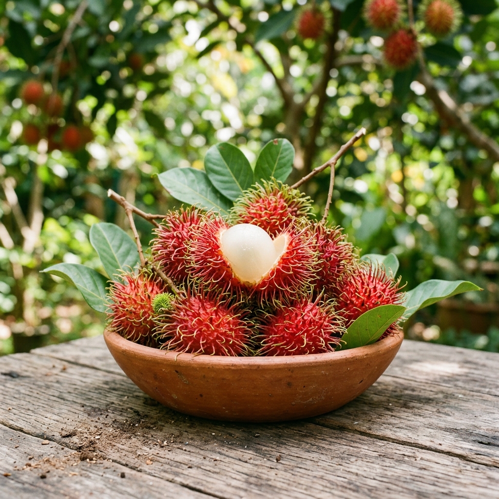 rambutan harvest stage