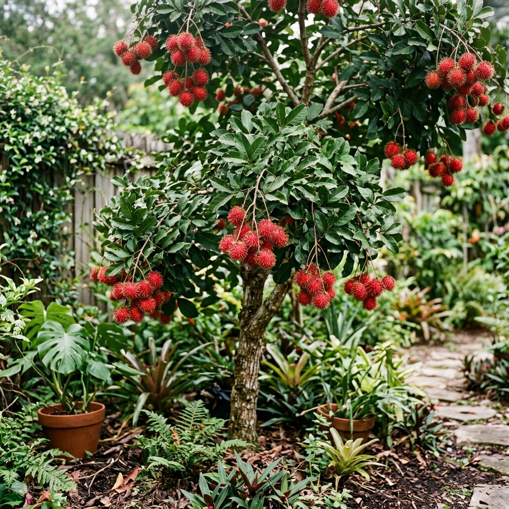 rambutan established stage