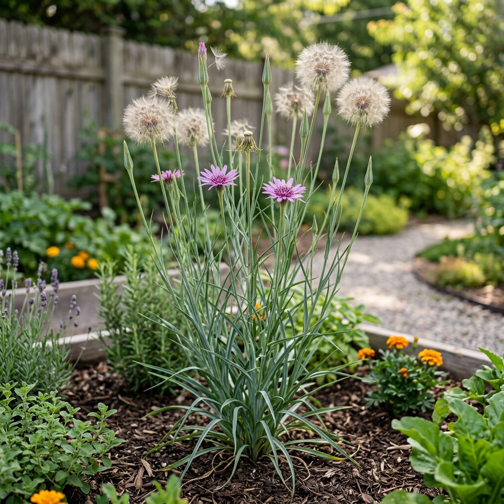 salsify established stage