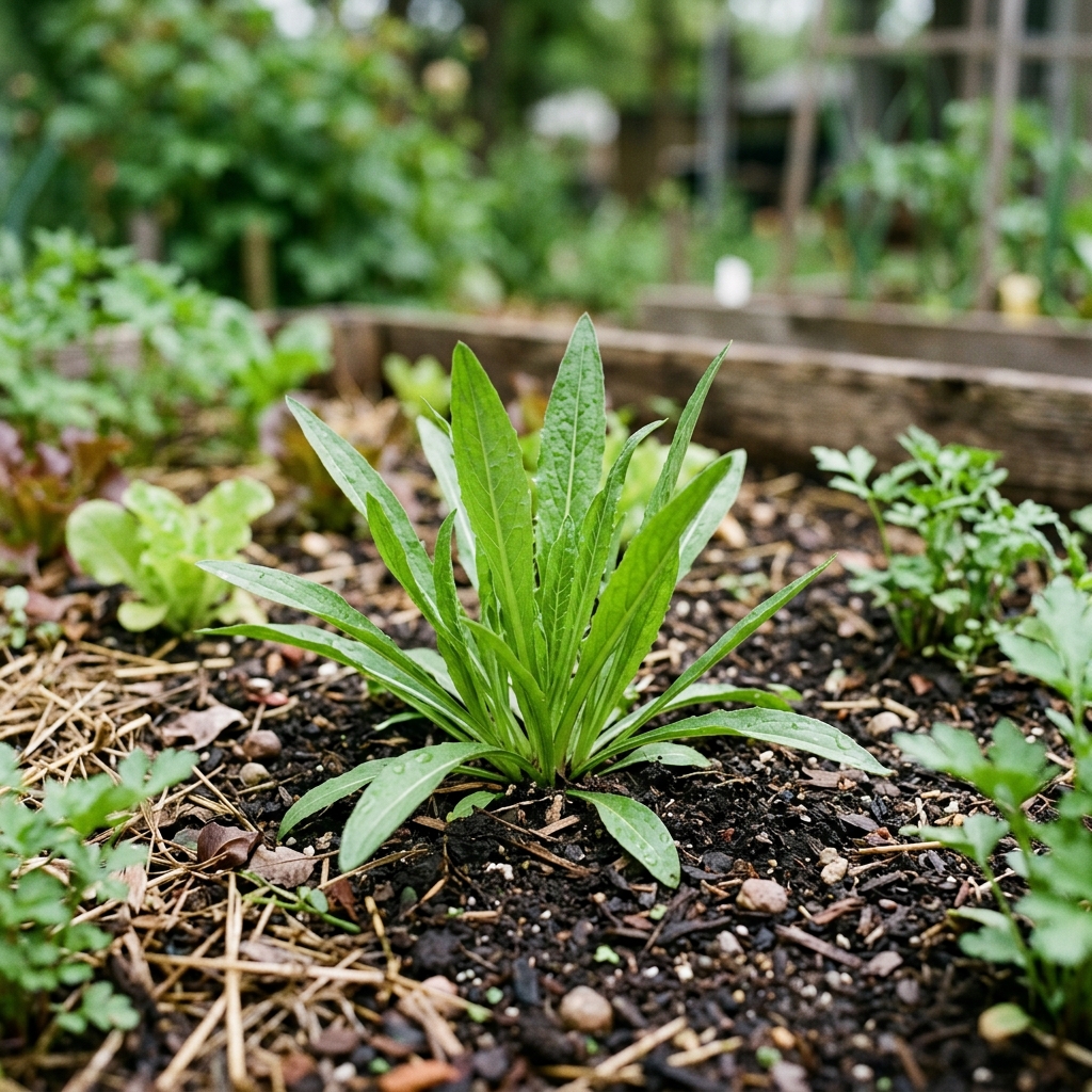 scorzonera growing stage
