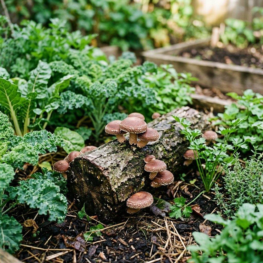 shiitake growing stage