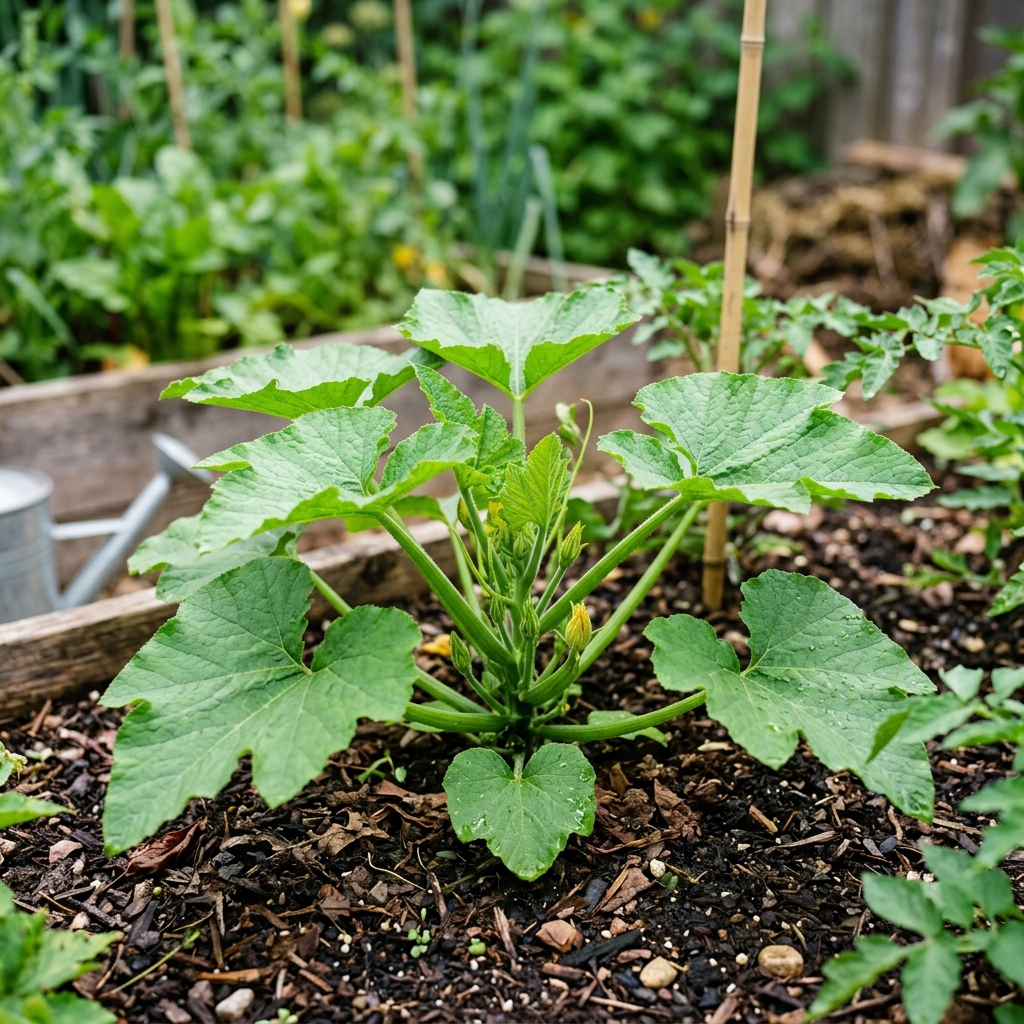 squash growing stage