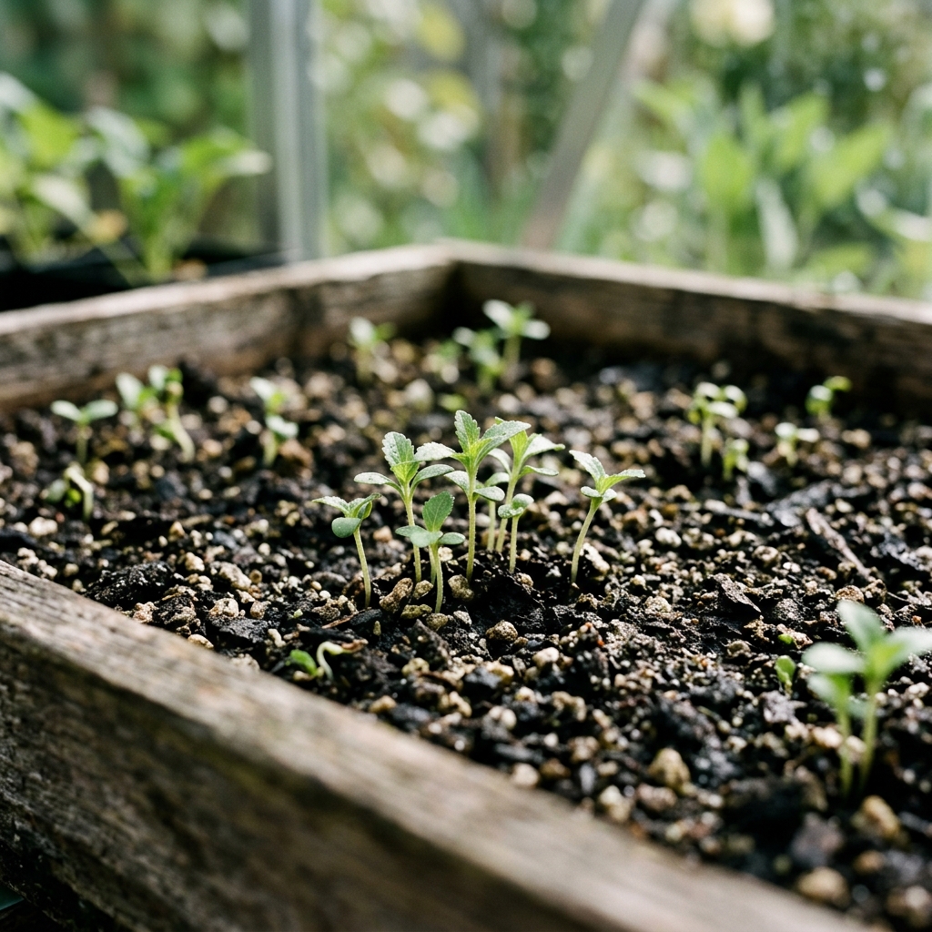 stevia seedling stage