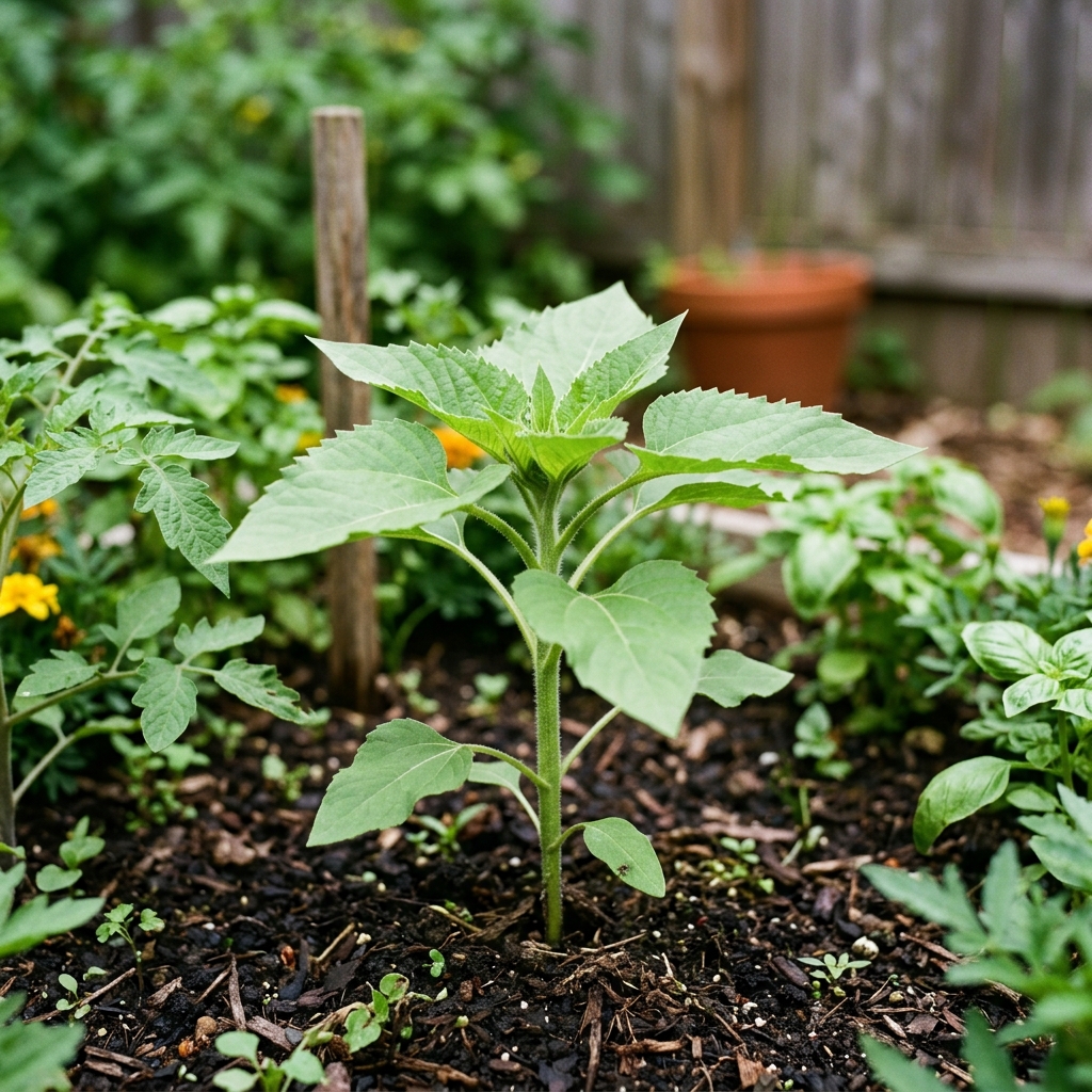 sunflower growing stage