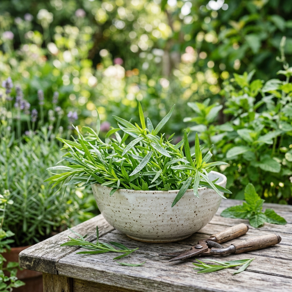 tarragon harvest stage