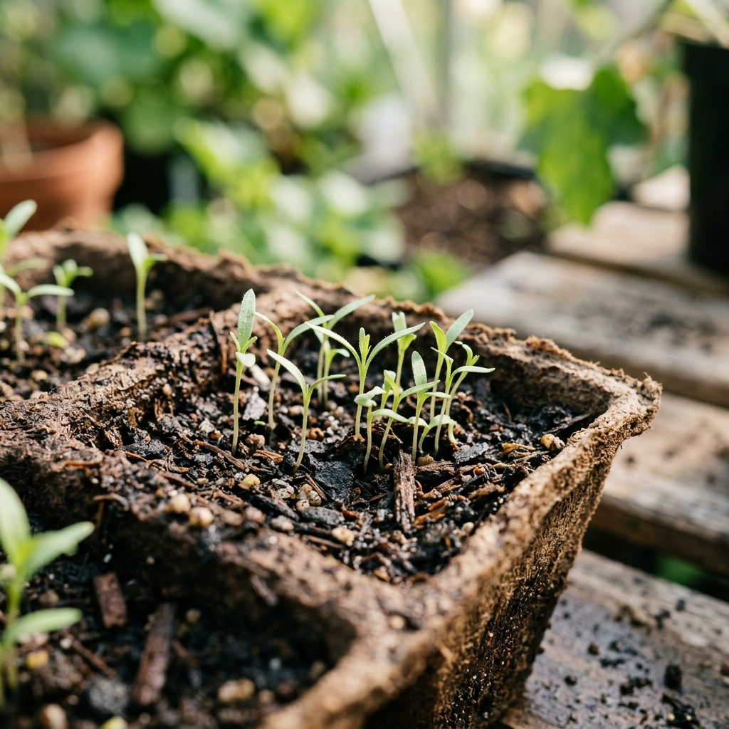 tarragon seedling stage