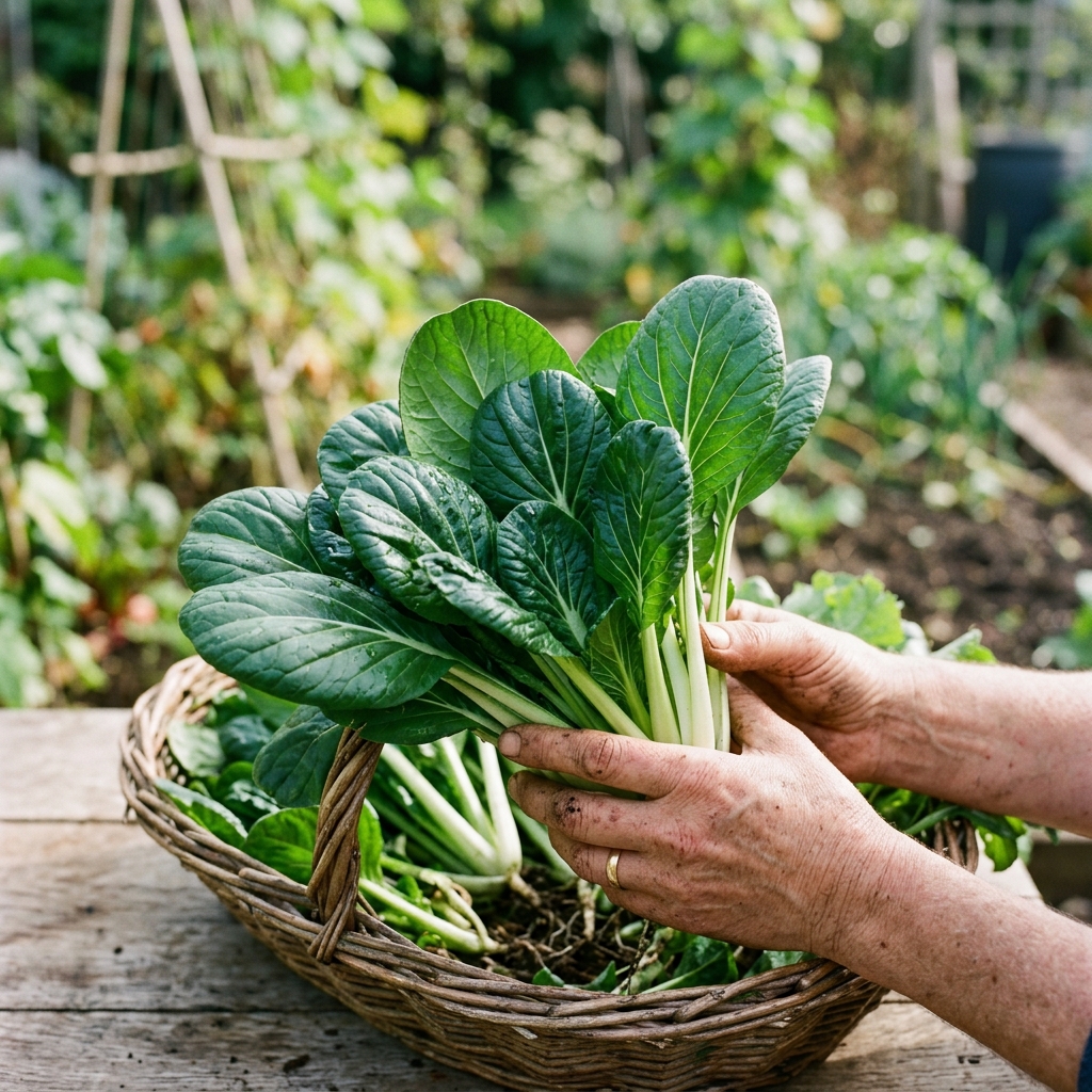tatsoi harvest stage