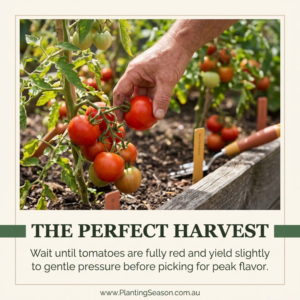 Tomato harvest stage