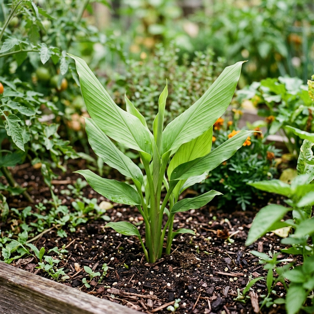 turmeric growing stage