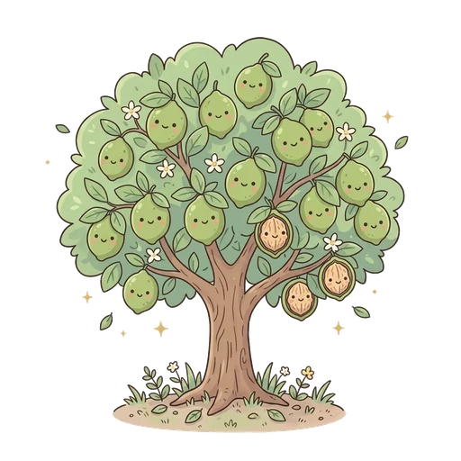Walnuts in the shell