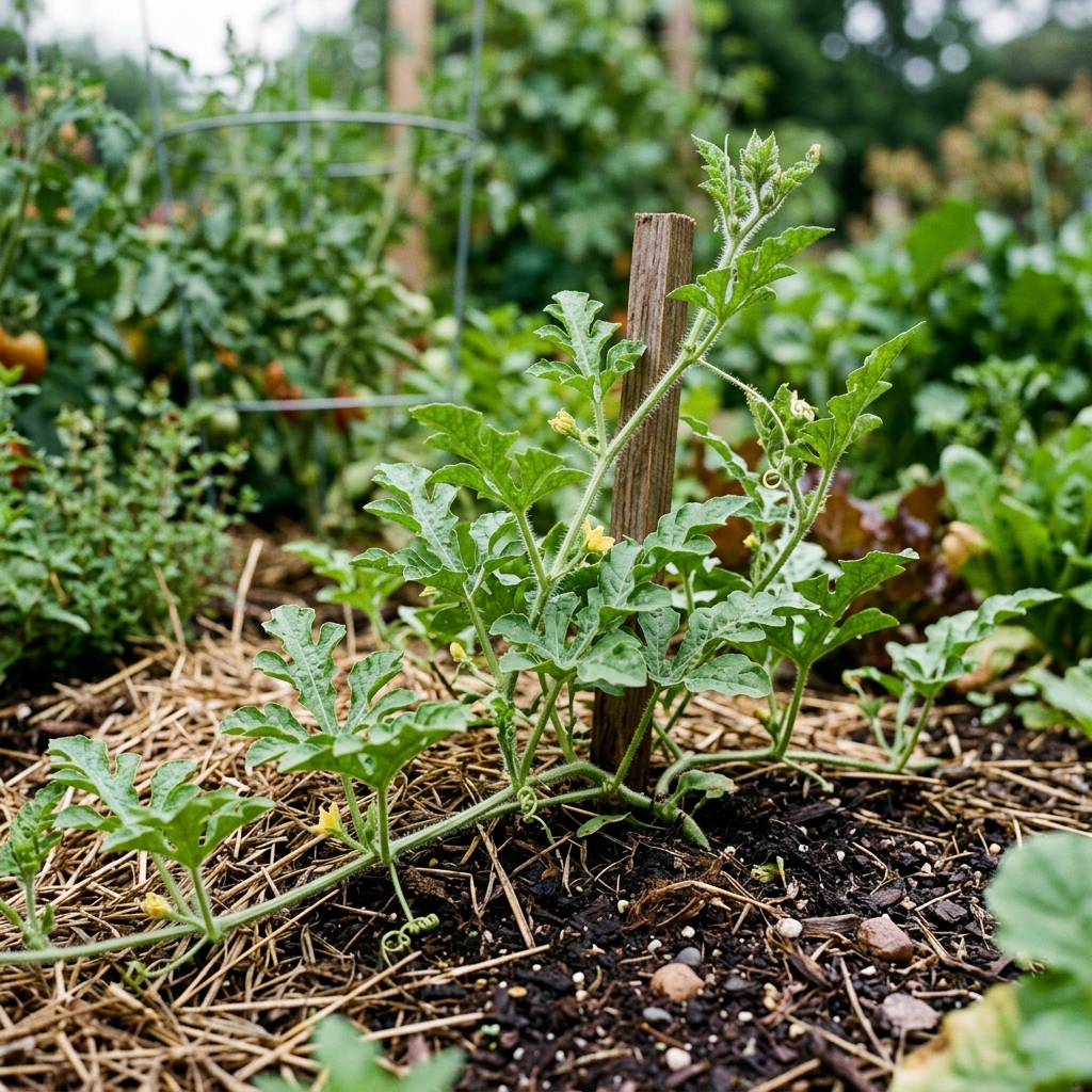 watermelon growing stage