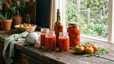 Passata and bottling tomatoes