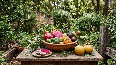 Unusual and exotic fruit