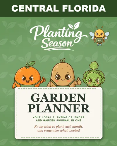 Cover of the Central Florida Garden Planner