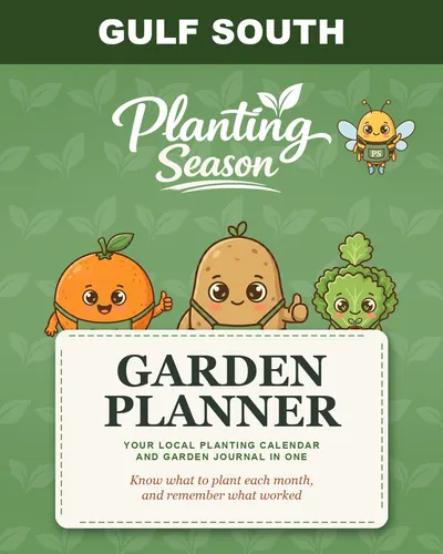 Cover of the Gulf South Garden Planner