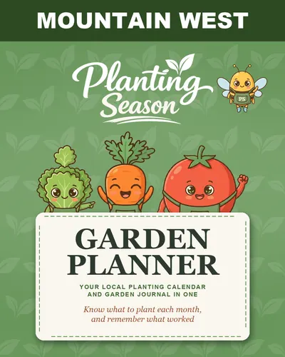 Cover of the Mountain West Garden Planner