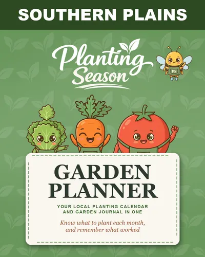 Cover of the Southern Plains Garden Planner