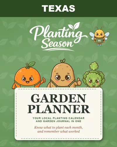 Cover of the Texas Garden Planner
